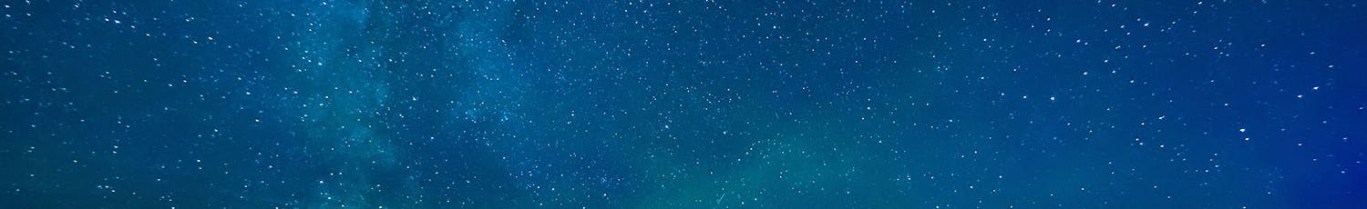 Stjernehimmel ved sø Stjernehimmel ved sø